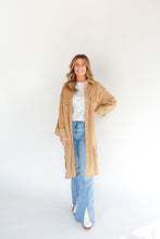 Load image into Gallery viewer, Easy Come, Easy Go Long Corduroy Shacket
