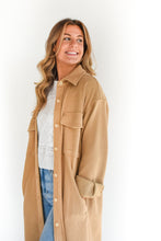 Load image into Gallery viewer, Easy Come, Easy Go Long Corduroy Shacket
