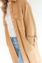 Load image into Gallery viewer, Easy Come, Easy Go Long Corduroy Shacket
