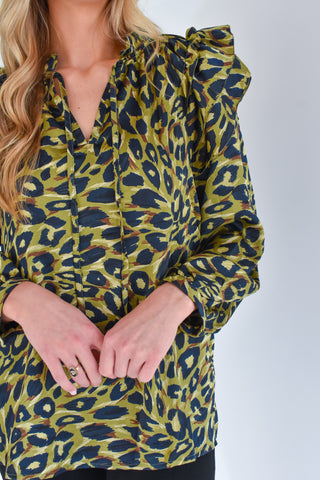 Purr-fectly Printed Leopard Print Top