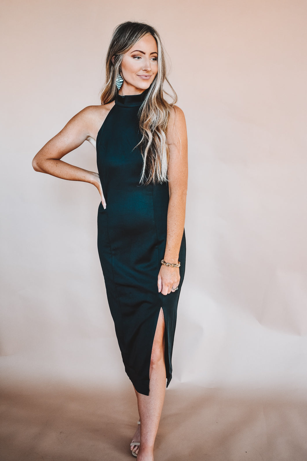 Hide And Chic Midi Dress