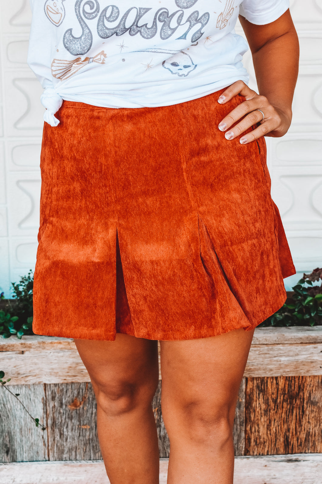 Corduroy And Chill Skirt