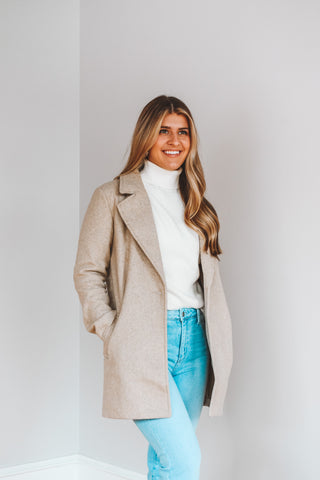High Style Single Breasted Coat