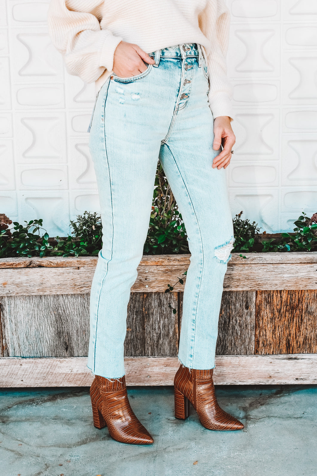 Daze Daily Driver High Rise Denim