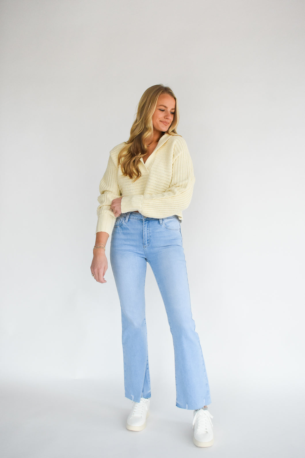 We Taupe You Love Collared Sweater