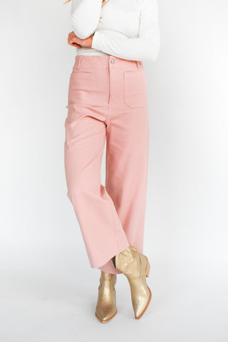 Soft Washed Wide Leg Pants