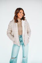 Load image into Gallery viewer, Winter Wishes Reversible Sherpa Puffer Jacket
