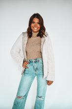 Load image into Gallery viewer, Winter Wishes Reversible Sherpa Puffer Jacket
