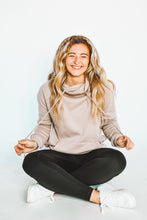 Load image into Gallery viewer, Criss Cross Cowl Neck Pullover
