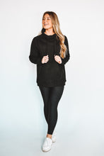 Load image into Gallery viewer, Criss Cross Cowl Neck Pullover
