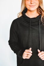 Load image into Gallery viewer, Criss Cross Cowl Neck Pullover
