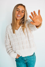 Load image into Gallery viewer, She&#39;s All That Metallic Thread Sweater
