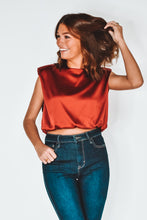 Load image into Gallery viewer, Love Affair Satin Top
