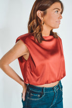 Load image into Gallery viewer, Love Affair Satin Top
