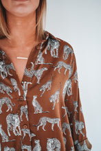 Load image into Gallery viewer, Spot On Cheetah Print Blouse
