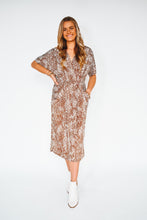 Load image into Gallery viewer, Abstract Drape Dress
