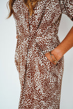 Load image into Gallery viewer, Abstract Drape Dress

