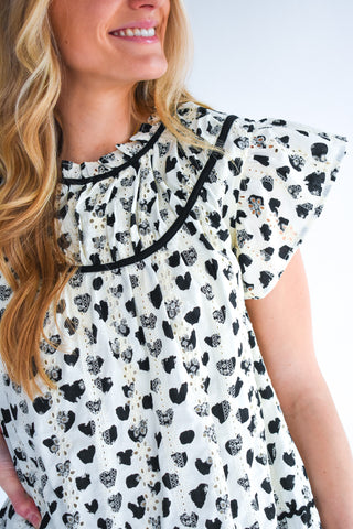 It Gets Heart-er Eyelet Dress