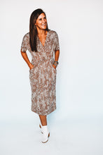 Load image into Gallery viewer, Abstract Drape Dress
