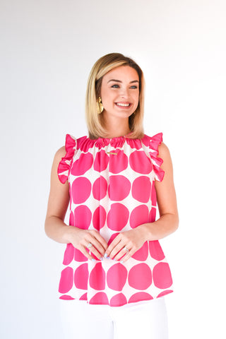 Some Like It Dot Polka Dot Top