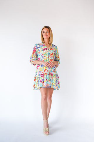 Thistle Cheer You Up Floral Dress
