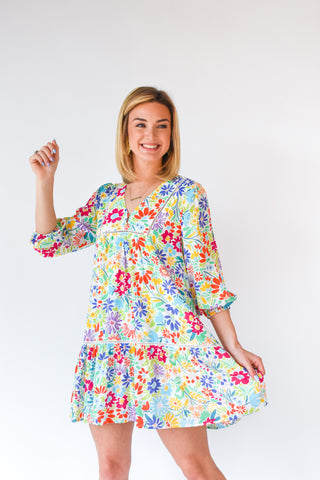 Thistle Cheer You Up Floral Dress