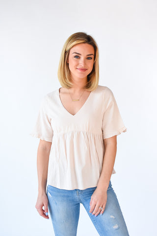 Over The Top Babydoll Top