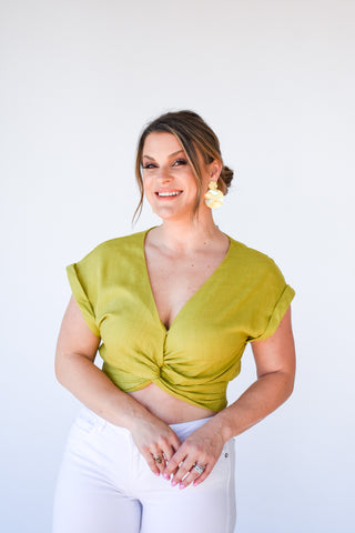 Twist And Shout Crop Top