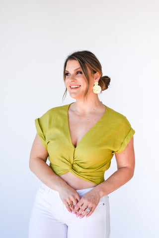 Twist And Shout Crop Top