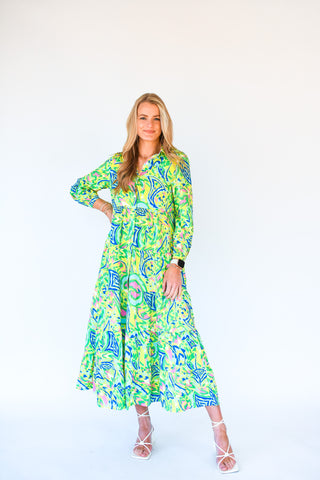 Tier For The Party Midi Dress
