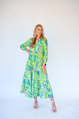 Tier For The Party Midi Dress