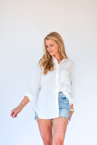 Glutton For A Button Up Top