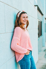 Load image into Gallery viewer, I Can&#39;t Pink Straight Oversized Sweater
