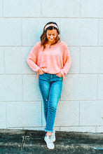 Load image into Gallery viewer, I Can&#39;t Pink Straight Oversized Sweater
