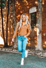 Load image into Gallery viewer, Take Charge Half Zip Pullover
