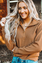 Load image into Gallery viewer, Take Charge Half Zip Pullover
