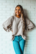 Load image into Gallery viewer, Let&#39;s Cuddle Thermal Knit Top
