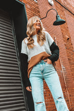 Load image into Gallery viewer, Seize The Day Colorblock Sweater
