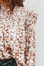Load image into Gallery viewer, Wild Thing Smocked Yoke Top
