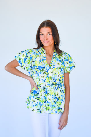 Floral Rights Printed Top