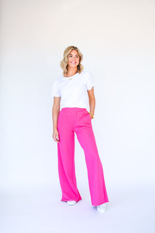 Lazy Days Wideleg Sweatpants