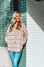 Load image into Gallery viewer, The Plaid Touch Shacket
