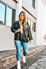 Load image into Gallery viewer, Let&#39;s Stay Faux Leather Shacket
