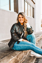 Load image into Gallery viewer, Let&#39;s Stay Faux Leather Shacket

