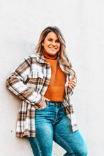 Load image into Gallery viewer, Plaid Romance Oversized Shacket
