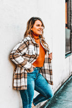 Load image into Gallery viewer, Plaid Romance Oversized Shacket
