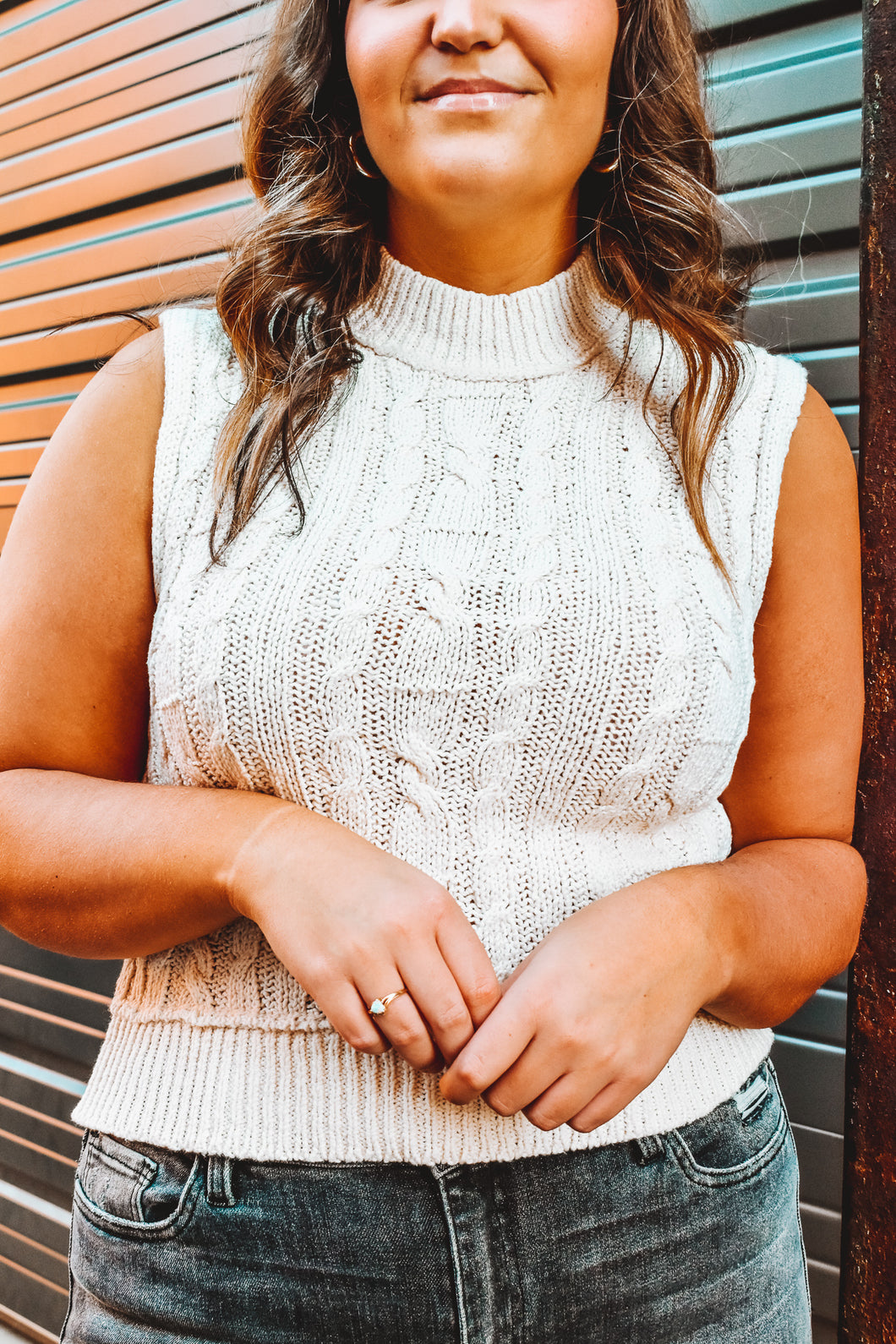 You're The Vest Sleeveless Sweater