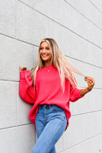 Load image into Gallery viewer, Pink About Me Sweater
