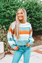 Load image into Gallery viewer, Get Cozy Striped Sweater
