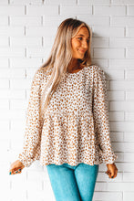 Load image into Gallery viewer, Dot Dot Dot Babydoll Top
